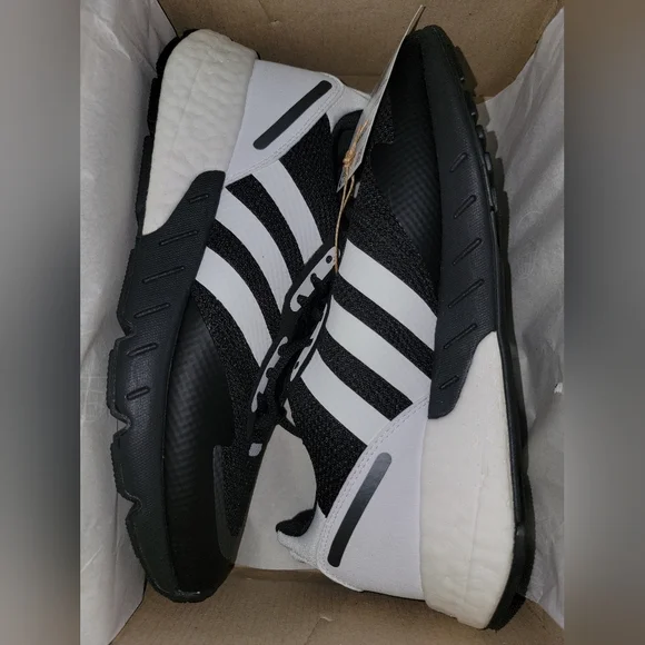 adidas | Shoes | Adidas Zx K Boost Shoes In Black White Mens Size 85 42 |  Poshmark